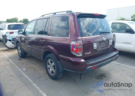 2007 Honda Pilot Ex-L from USA, damaged, VIN 5FNYF18547B032615